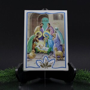 Postkarte 50er Jahre Weihnachtskarte Frohe Weihnachten Grußkarte Dekoration