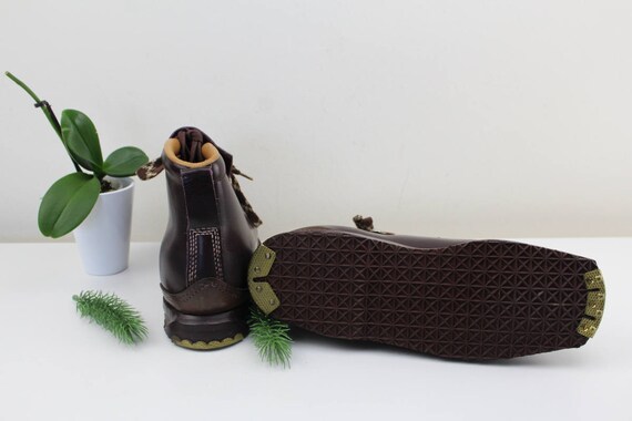 Vintage. Ricker Ski Shoes Genuine Leather NEW! VE… - image 3