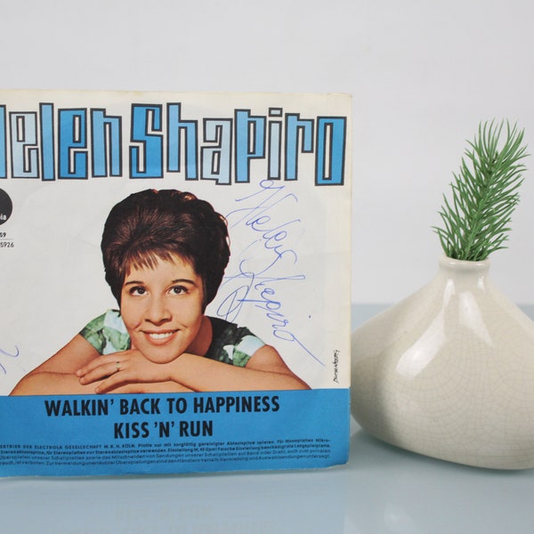 Vintage. Helen Shapiro autographed record 1962 vintage vinyl record