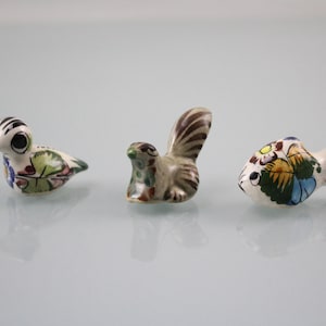 Ceramic Mexico Figure Sculpture Set