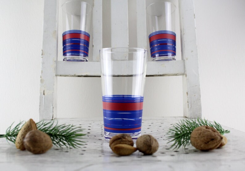 Yugoslavian Tradition Glasses National Drink GEMIST White Wine With Sparkling Water Set 5 Pieces