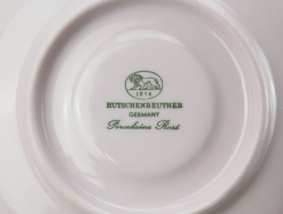 Pink Porcelain Set 21 Pieces for 6 People Precious Hutschenreuther