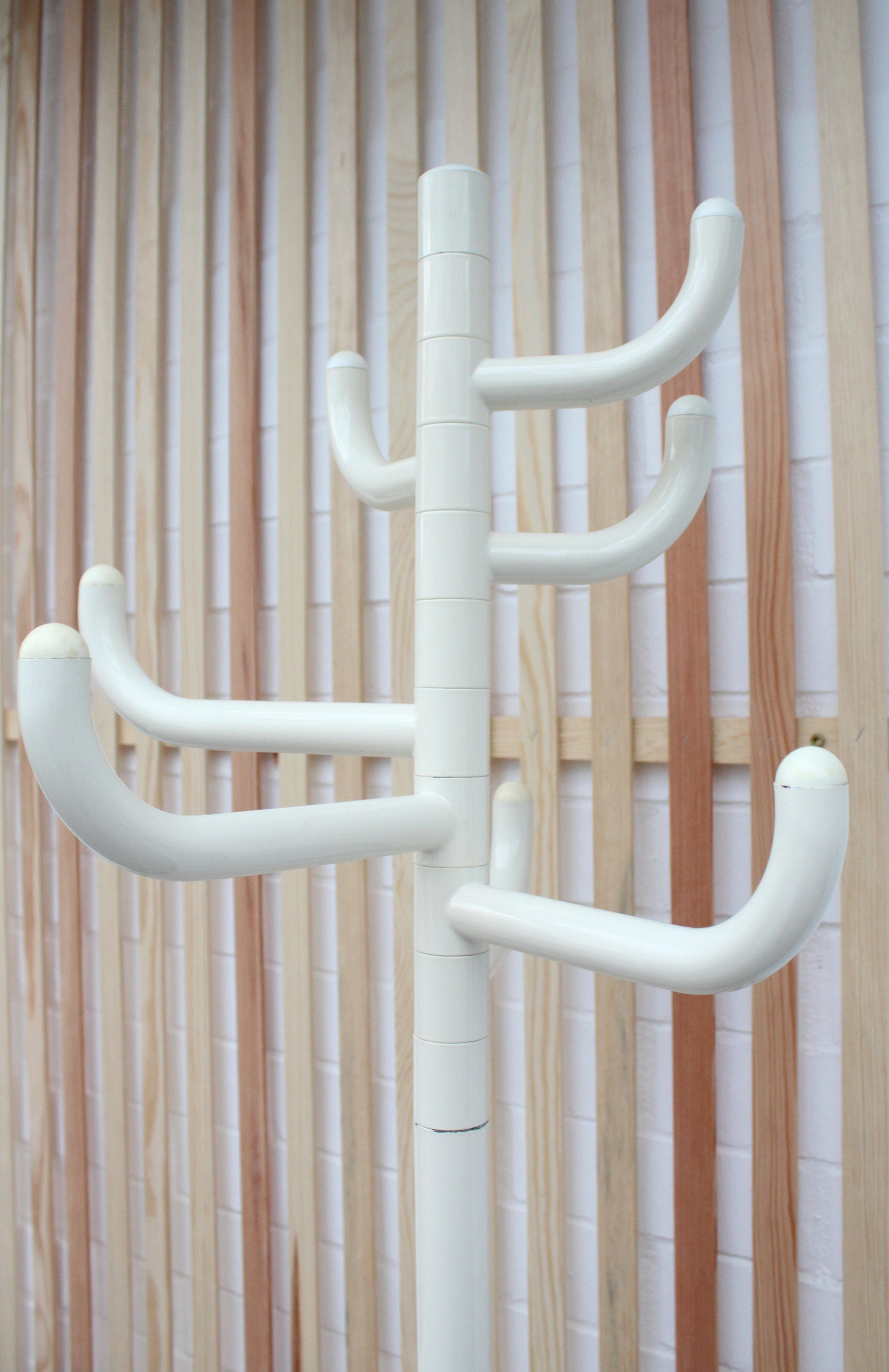 Kleiderstnder Kaktus und Garderobe zum Hngen Garderoben Set zwei teilig  Wei 70er Jahre Design Mid Century Bauhaus Stil - Etsy sterreich