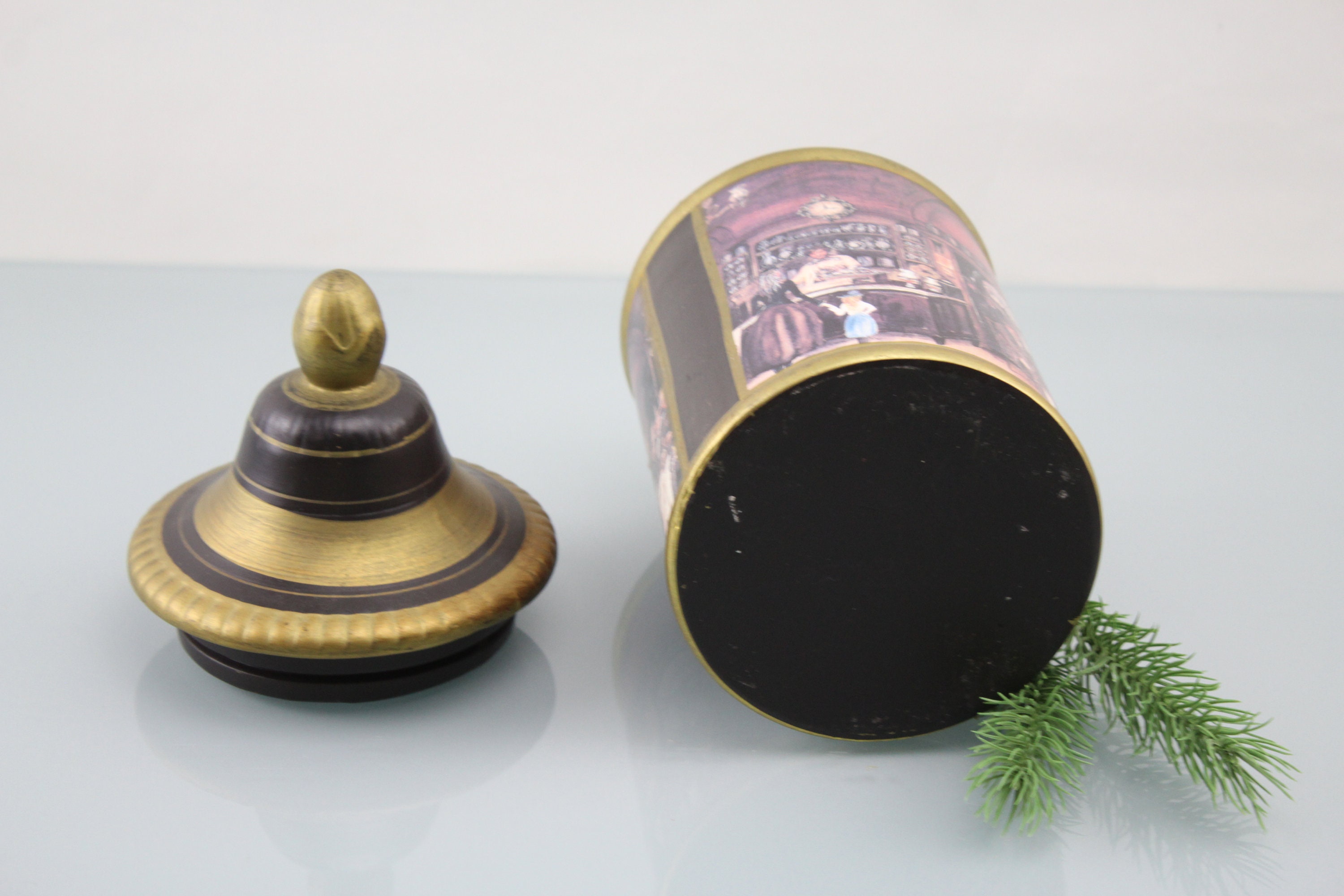 蓋付きの美しい陶器の瓶 - Etsy 日本