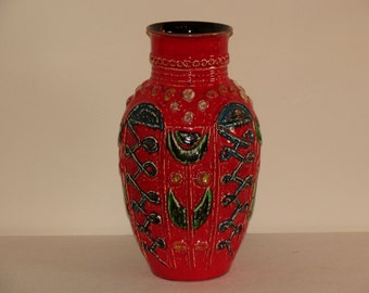 Vintage Bay West Germany Vase 98-40 West Germany ceramic vase 70s Designer Vase handmade