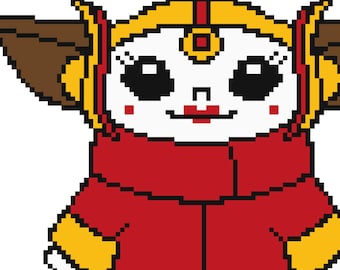 Baby Red Invasion cross-stitch