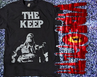 The Keep Molasar Pre-Shrunk Cotton Shirt Tangerine Dream silk screen 80s, Fantasy, vhs
