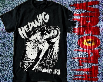 高質で安価 and Hedwig the **UPDATED Shirt Cotton Shrunk Pre Inch Angry ミュージシャン