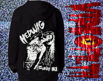 Hedwig And The Angry Inch Zip Up Zipper Hoodie Japanese Manga Horror