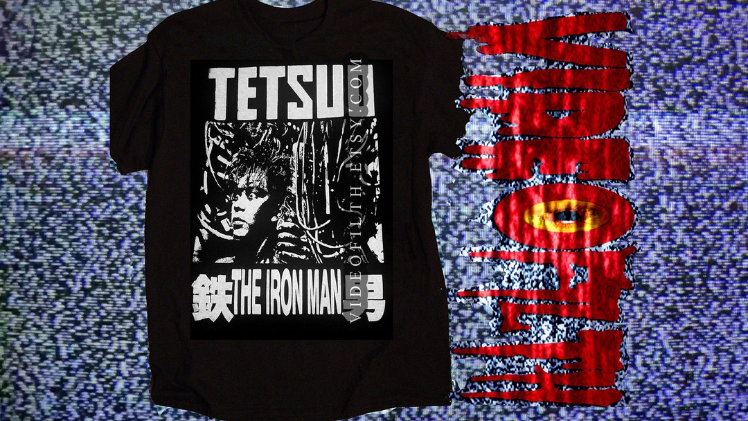 TETSUO the Iron Man Pre Shrunk Cotton Shirt Japanese Body Horror