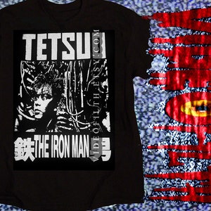 TETSUO the Iron Man Pre Shrunk Cotton Shirt Japanese Body Horror