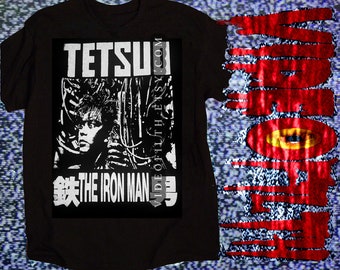 TETSUO the Iron Man Pre Shrunk Cotton Shirt Japanese Body Horror