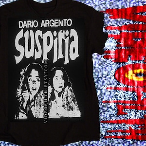 Dario Argento Suspiria UPDATED PRINT!! Pre Shrunk Cotton Shirt silk screen