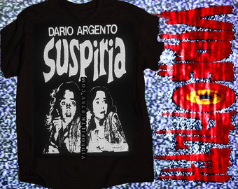 Dario Argento Suspiria UPDATED PRINT!! Pre Shrunk Cotton Shirt silk screen