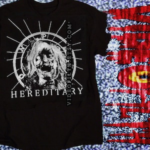 Erfelijk EENZIJDIG voorgekrompen katoenen shirt Ari Aster A24 folkhorror demonology