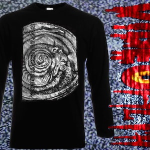 Uzumaki Pre Shrunk Cotton Long Sleeve Shirt junji ito manga