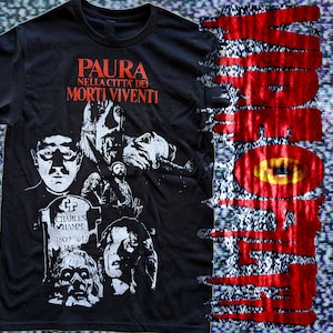 Fulci City Of The Living Dead / Gates Of Hell Pre Shrunk Cotton Shirt
