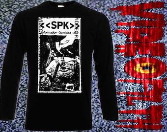 SPK Information Overload Unit Pre Shrunk Cotton Long Sleeve Shirt