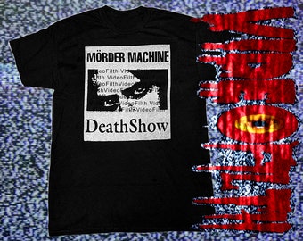 Camisa de algodón preencogida a máquina Mörder Marco Corbelli ATRAX MORGUE Slaughter Productions