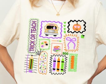 Halloween Teacher Shirt: Trick or Teach Shirt