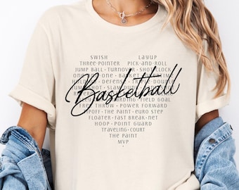 Basketball Shirt, Game Day Shirt, Basketball Tee, Womens Basketball T-Shirt, Basketball Game Shirts, Basketball Mama Shirt, Basketball Mom