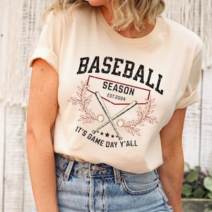 Baseball Season 2024 Shirt, Baseball Shirt, Baseball Tee, Baseball T-Shirts, Baseball Season Shirt, Baseball Mom Shirt, Baseball Mama Tee