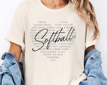 Softball Mom Shirt, Softball Mama Shirt, Softball Tee, Softball Game Shirt, Game Day Shirt, Softball Mom Tee, Softball Mom Gift