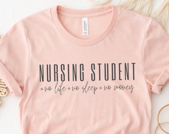 Nursing Student Shirt, Nursing Student Gift, Future Nurse Shirts, Nursing School Shirt, RN TShirt, Womens T-shirts, Nurse Shirt, RN Shirt