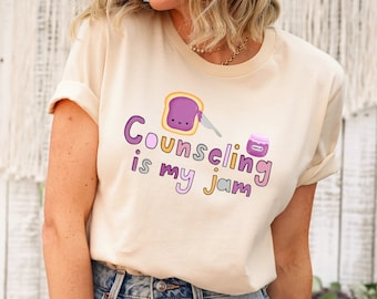 School Counselor Shirt, Counseling is my Jam, School Counselor Tee, Counselor Shirts, Counselor Gift, School Psychologist Shirt