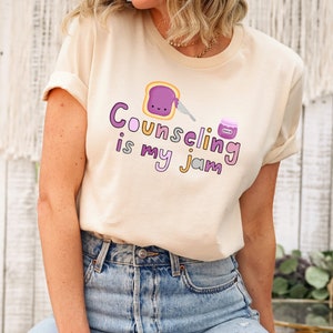 School Counselor Shirt, Counseling is my Jam, School Counselor Tee, Counselor Shirts, Counselor Gift, School Psychologist Shirt