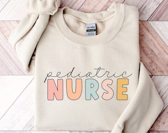 Pediatric Nurse Sweatshirt, PEDS Nurse Sweatshirt, PEDS Crewneck, Pediatrics Nurse RN Grad Sweater, Nursing Sweatshirt, Peds Nurse Shirts