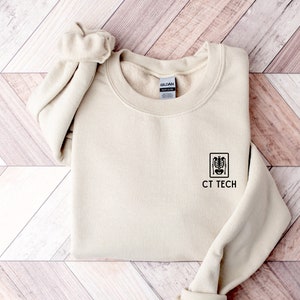 CT Tech Sweatshirt, CT Tech Crewneck, CT Technologist Gift, Ct Tech Shirt, Ct Tech Gifts