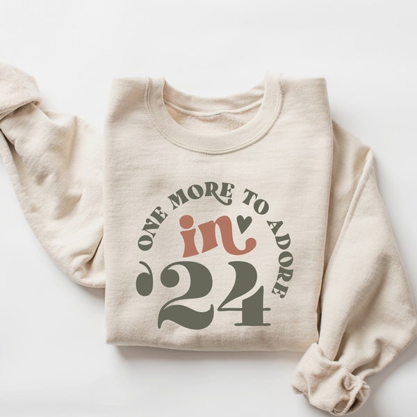 2024 Pregnancy Announcement Sweatshirt, Pregnancy Reveal Shirt, Christmas Pregnancy Announcement Shirt, Christmas Maternity Shirt