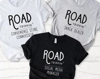 Custom Road Trip Shirt, Family Road Trip Shirt, Group Road Trip Shirt, Friends Road Trip, Girls Road Trip Tees, Road Trippin' T-shirts