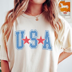 USA Comfort Colors® Shirt, Comfort Colors America Shirt, Comfort Colors July 4 Shirt, 1776 Shirt, Independence Day Shirt, Patriotic TShirt