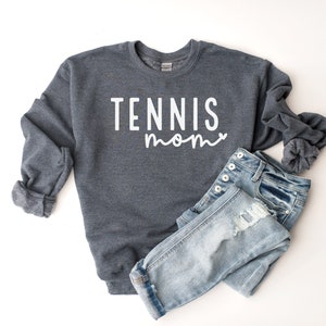 Tennis Mom Sweatshirt, Tennis Mama Shirt, Tennis Mom Crewneck, Tennis Mother Shirt, Tennis Mom Tops, Tennis Mom Sweater