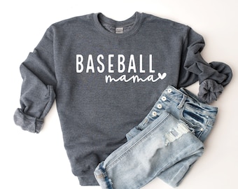 Baseball Mama Sweatshirt, Baseball Mom Sweater, Baseball Mama Shirt, Baseball Sweatshirt, Mama Sweatshirt, Mom Baseball, Trendy Mom Shirt
