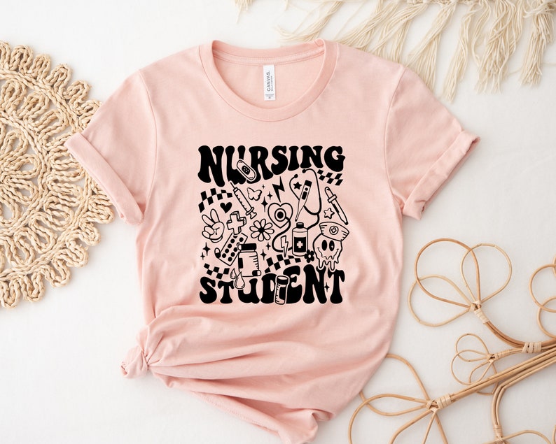 Nursing Student Shirt, Nursing Student Gift, Future Nurse Shirt, Nursing School Shirt, RN Shirt, Womens Nursing Student Tees image 3
