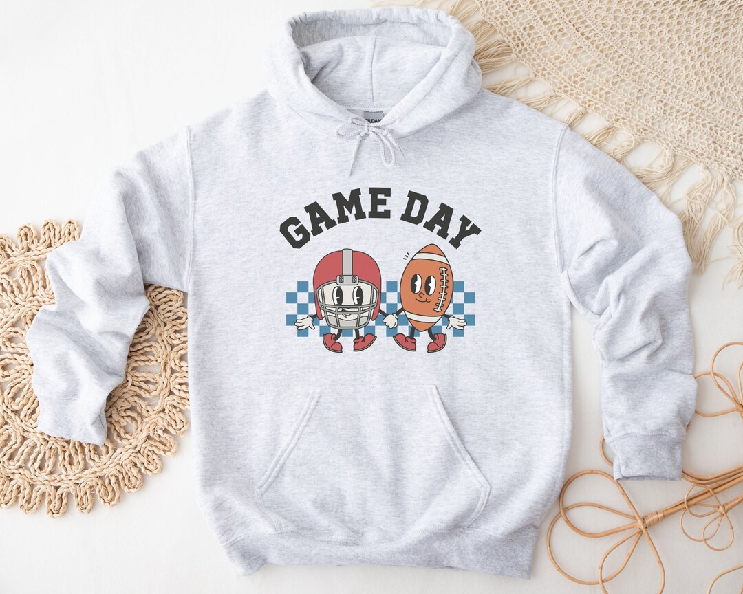 GAME DAY Football Drawstring Long Sleeve Hoodie main image 0