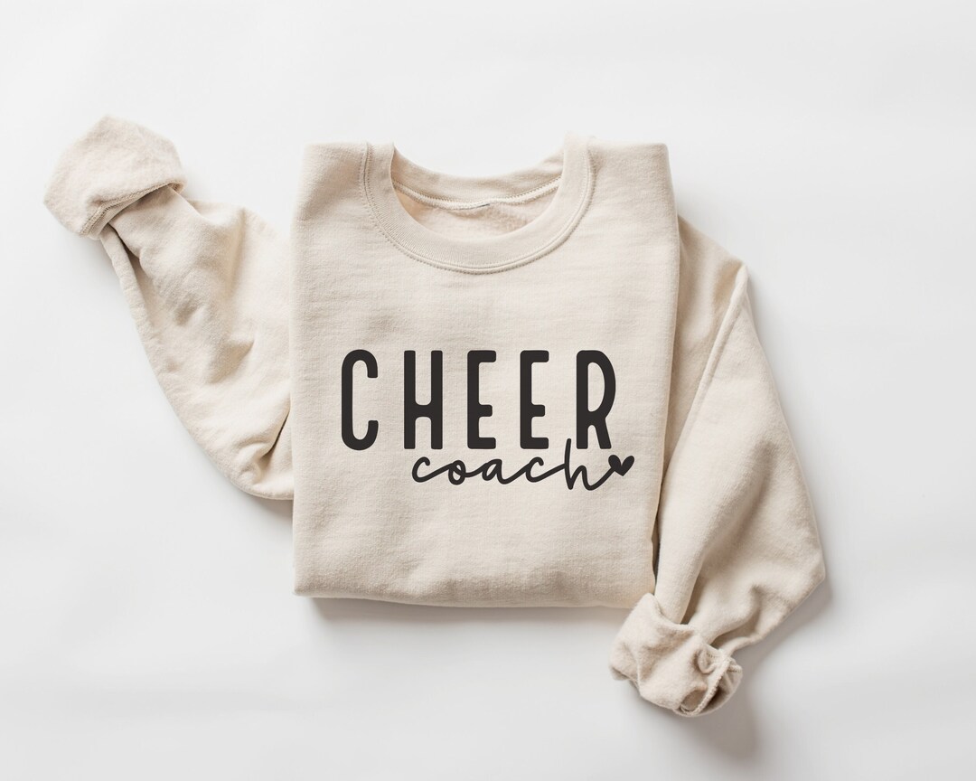 Cheer Coach Sweatshirt, Cheer Coach Gift, Cheer Coach Crewneck, Cheer