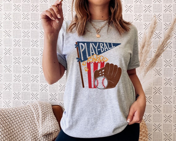 Baseball Shirt, Play Ball Shirt, Baseball Tee, Baseball Mama, Baseball Fan Shirt, Baseball Mom TShirt, Game Day Shirt, Baseball Game Shirt
