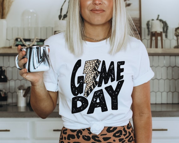 Women's Gameday Couture Leopard Louisville Cardinals Fan Favorite Leopard T- Shirt