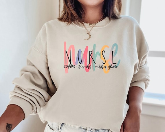 Coffee Scrubs And Rubber Gloves Cute Nurse Gift T-Shirt Coffee Scrubs And Rubber Gloves Cute Nurse Gift T-Shirt