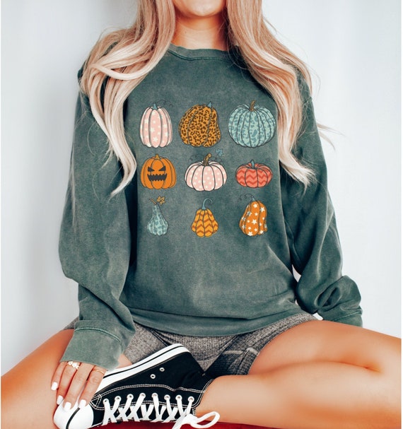 【oan】Parfal Vintage Sweatshirt Comfort Colors Fall Sweatshirt Womens Fall Sweatshirt