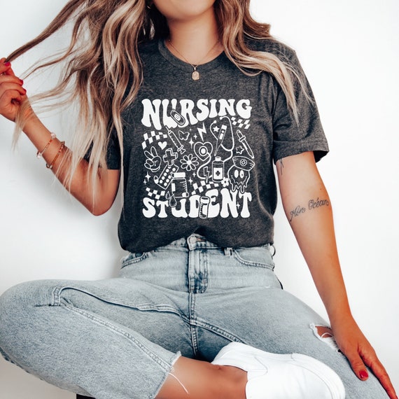 Nursing Student Shirt, Nursing Student Gift, Future Nurse Shirt, Nursing School Shirt, RN Shirt, Womens Nursing Student Tees