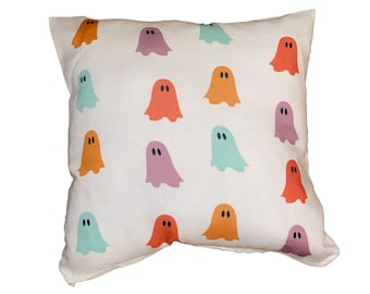 Multi Coloured Ghost Cushion Cover