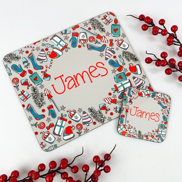 Christmas Placemats Uk Etsy UK