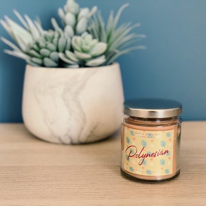 Polynesian Scented Jar Candle image 2