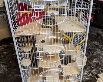 diy chinchilla cage accessories