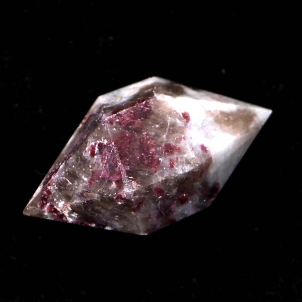 Red Tourmaline Included in point /Crystal point/Love Stone/special gift575A#